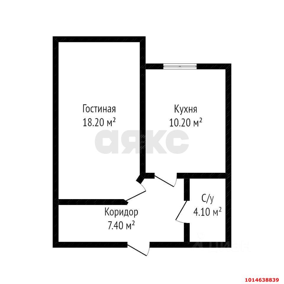 Фото №7: 1-комнатная квартира 39 м² - Знаменский, жилой комплекс Первомайский, ул. Первомайская, 36/6