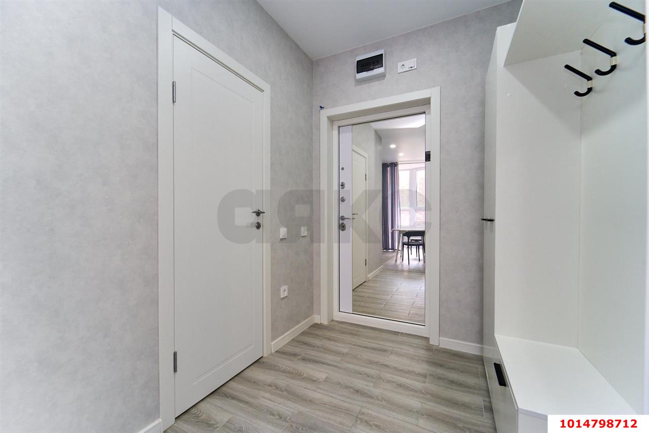 Фото №7: 1-комнатная квартира <span class="whitespace-nowrap">28 м²</span>, <span class="whitespace-nowrap">4/22 эт.</span> - Краснодар, Прикубанский внутригородской округ, мкр. Достояние, ул. Конгрессная, 31