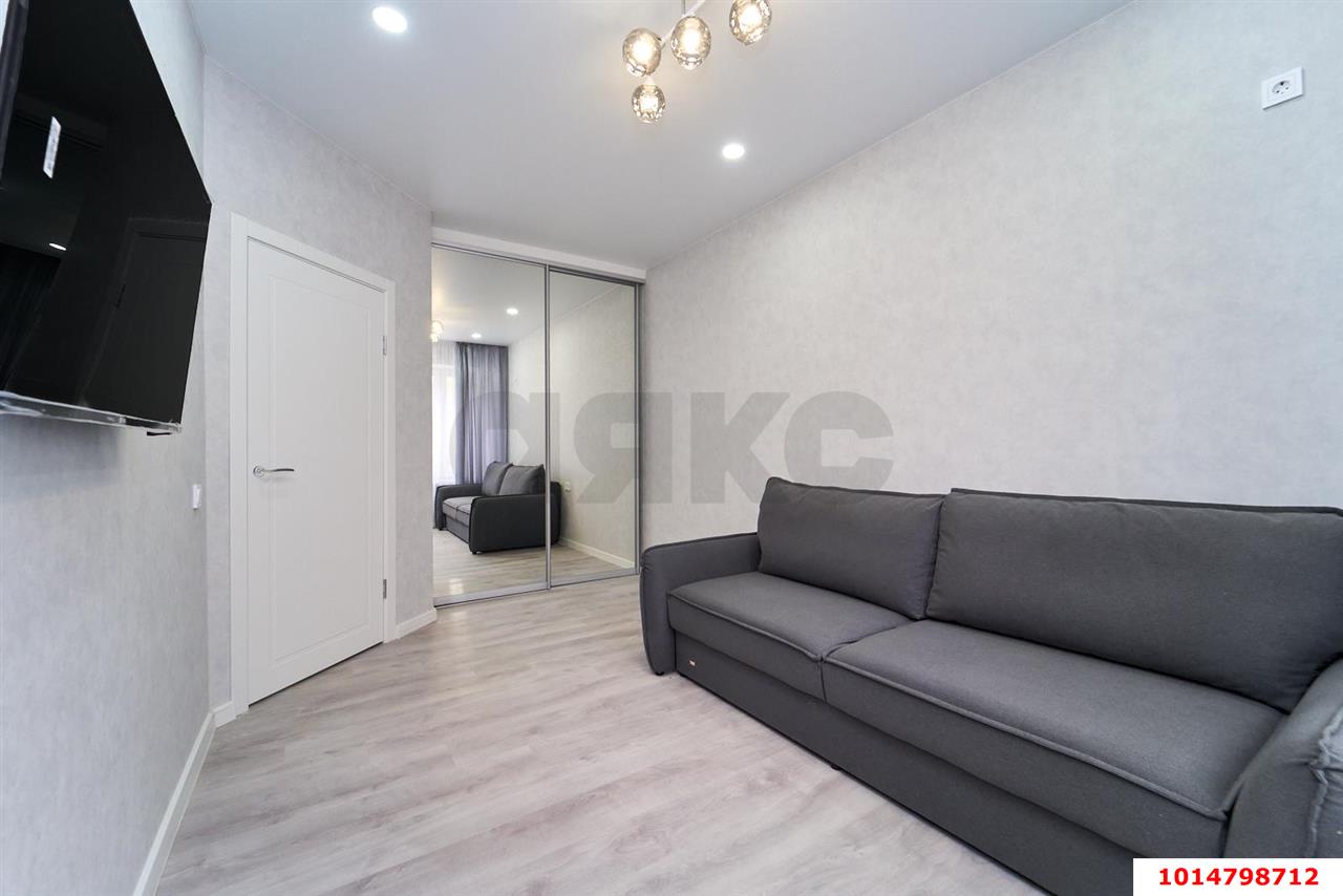 Фото №6: 1-комнатная квартира <span class="whitespace-nowrap">28 м²</span>, <span class="whitespace-nowrap">4/22 эт.</span> - Краснодар, Прикубанский внутригородской округ, мкр. Достояние, ул. Конгрессная, 31
