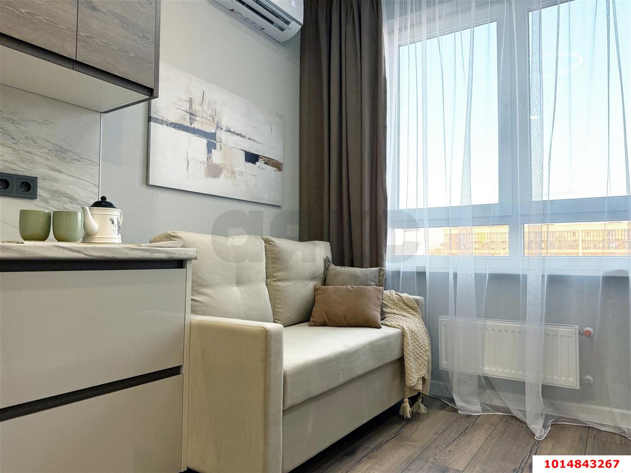 Фото №7: 1-комнатная квартира 39 м² - Краснодар, жилой комплекс Самолёт-6, ул. Ивана Беличенко, 90к1