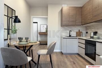 Фото №2: 1-комнатная квартира 39 м² - Краснодар, мкр. жилой комплекс Самолёт-6, ул. Ивана Беличенко, 90к1