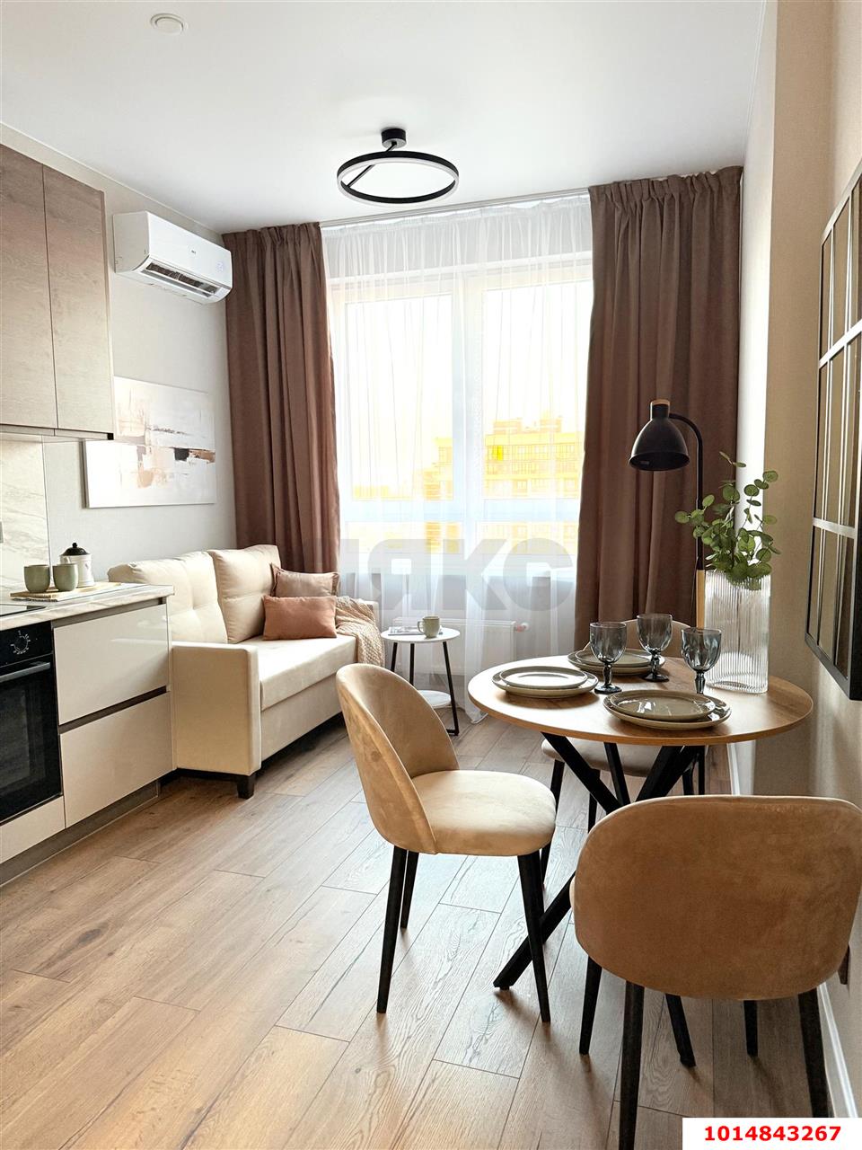 Фото №1: 1-комнатная квартира 39 м² - Краснодар, жилой комплекс Самолёт-6, ул. Ивана Беличенко, 90к1