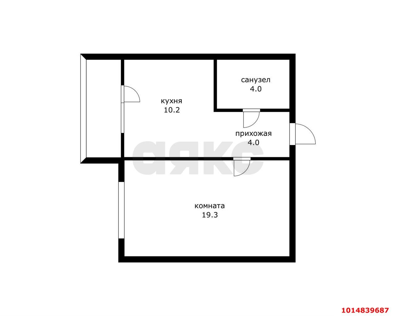Фото №16: 1-комнатная квартира 37 м² - Краснодар, Дубинка, мкр. Центральный внутригородской округ, ул. Ставропольская, 170
