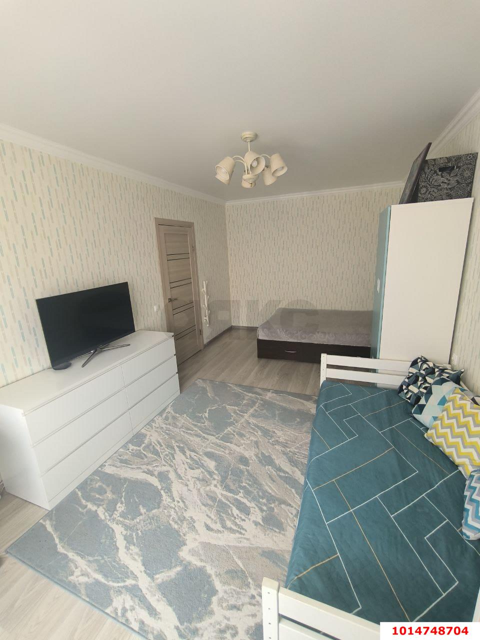 Фото №1: 1-комнатная квартира 37 м² - Краснодар, Молодёжный, мкр. Прикубанский внутригородской округ, ул. 3-я Целиноградская, 7