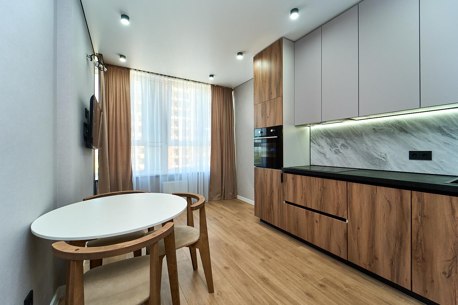 Фото №3: 1-комнатная квартира 38 м² - Краснодар, ЖК Абрикосово, Прикубанский внутригородской округ, мкр. жилой комплекс Абрикосово, ул. имени Героя Георгия Бочарникова, 4к2