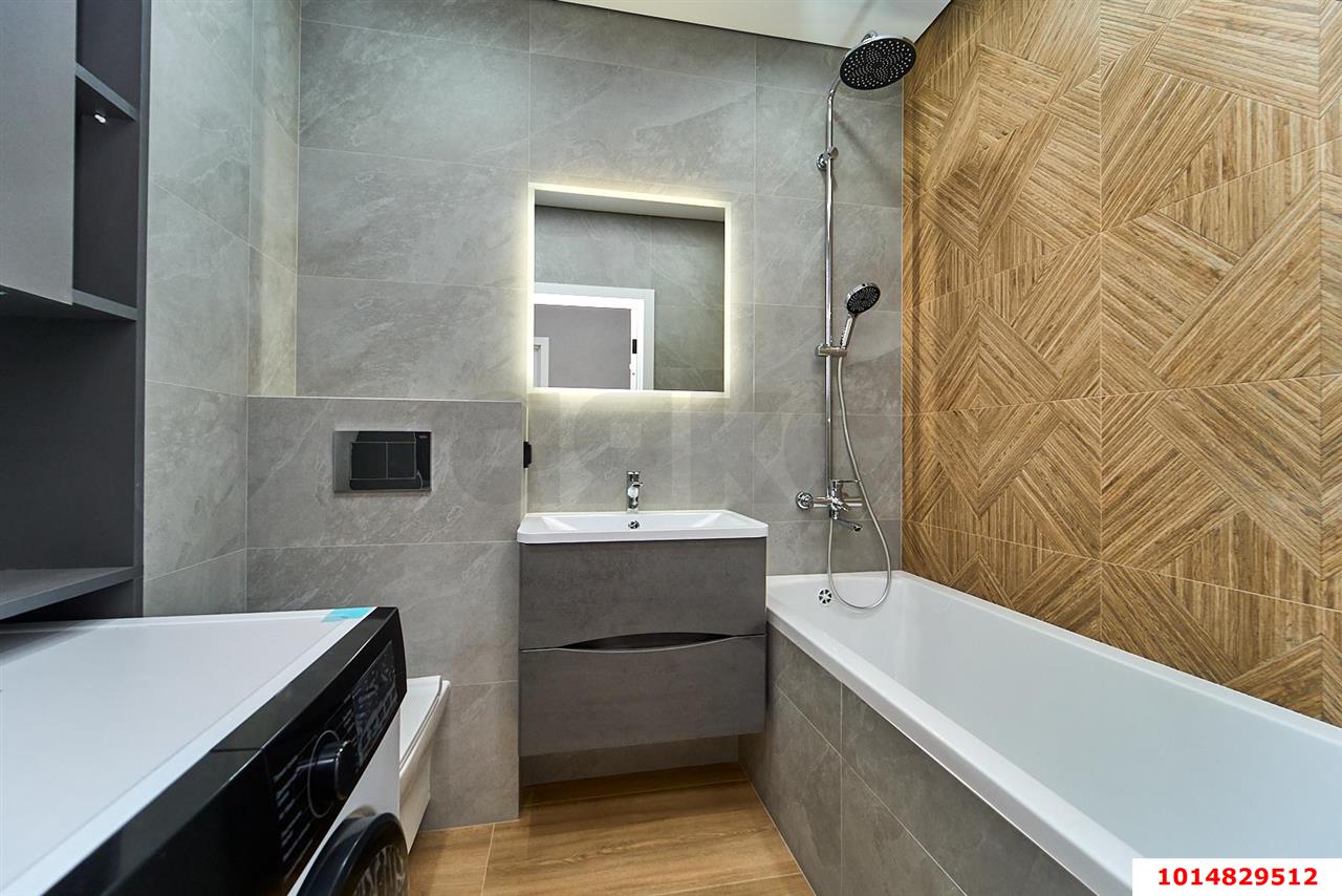 Фото №10: 1-комнатная квартира 38 м² - Краснодар, ЖК Абрикосово, ул. имени Героя Георгия Бочарникова, 4к2