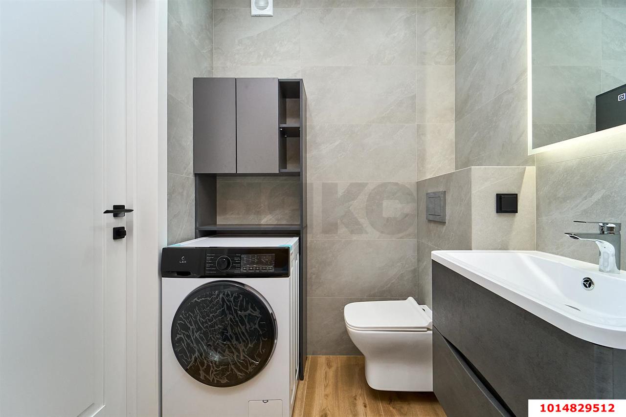 Фото №11: 1-комнатная квартира 38 м² - Краснодар, ЖК Абрикосово, ул. имени Героя Георгия Бочарникова, 4к2