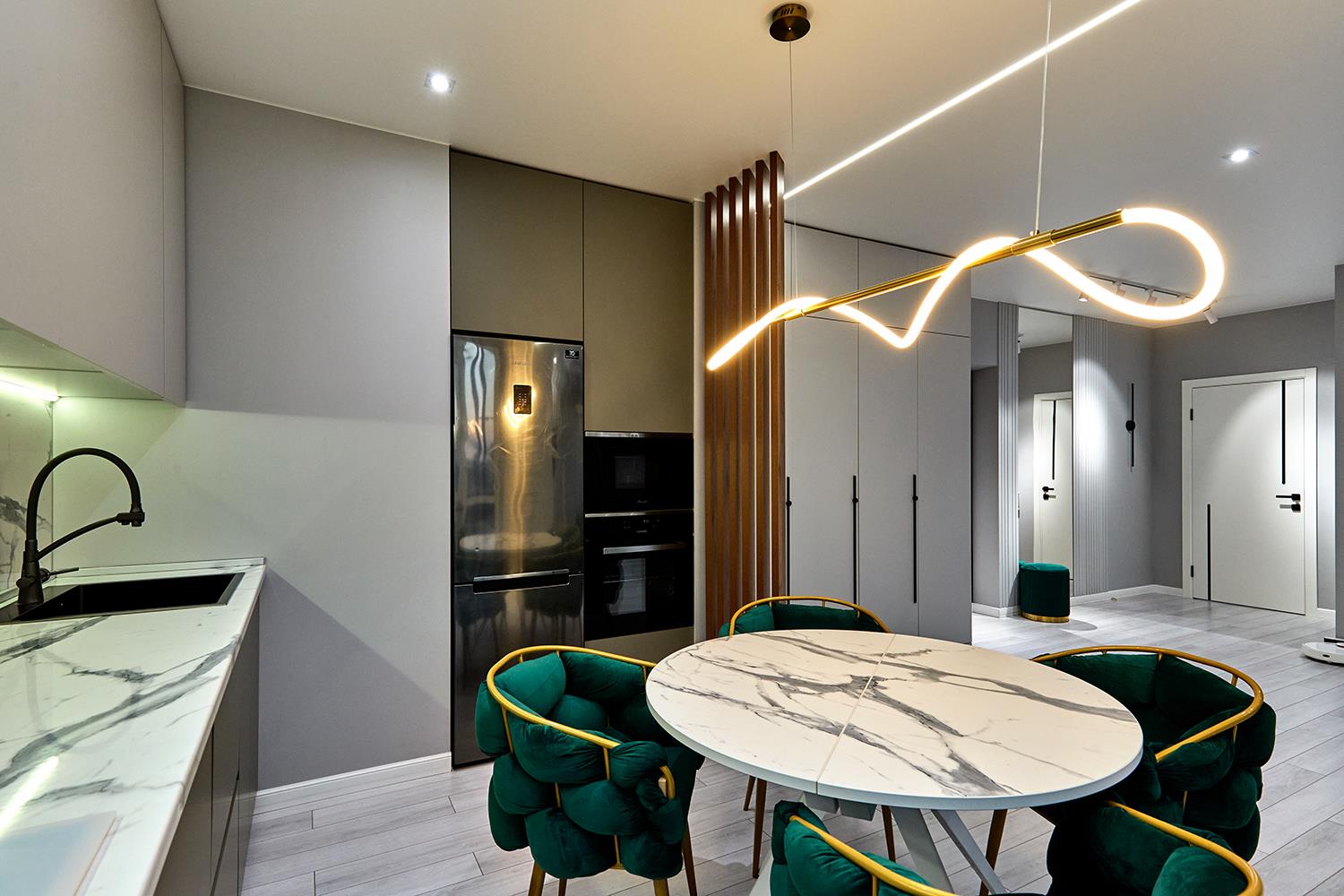 Фото №4: 2-комнатная квартира 80 м² - Краснодар, Карасунский внутригородской округ, мкр. Хлопчато-бумажный Комбинат, ул. Уральская, 13