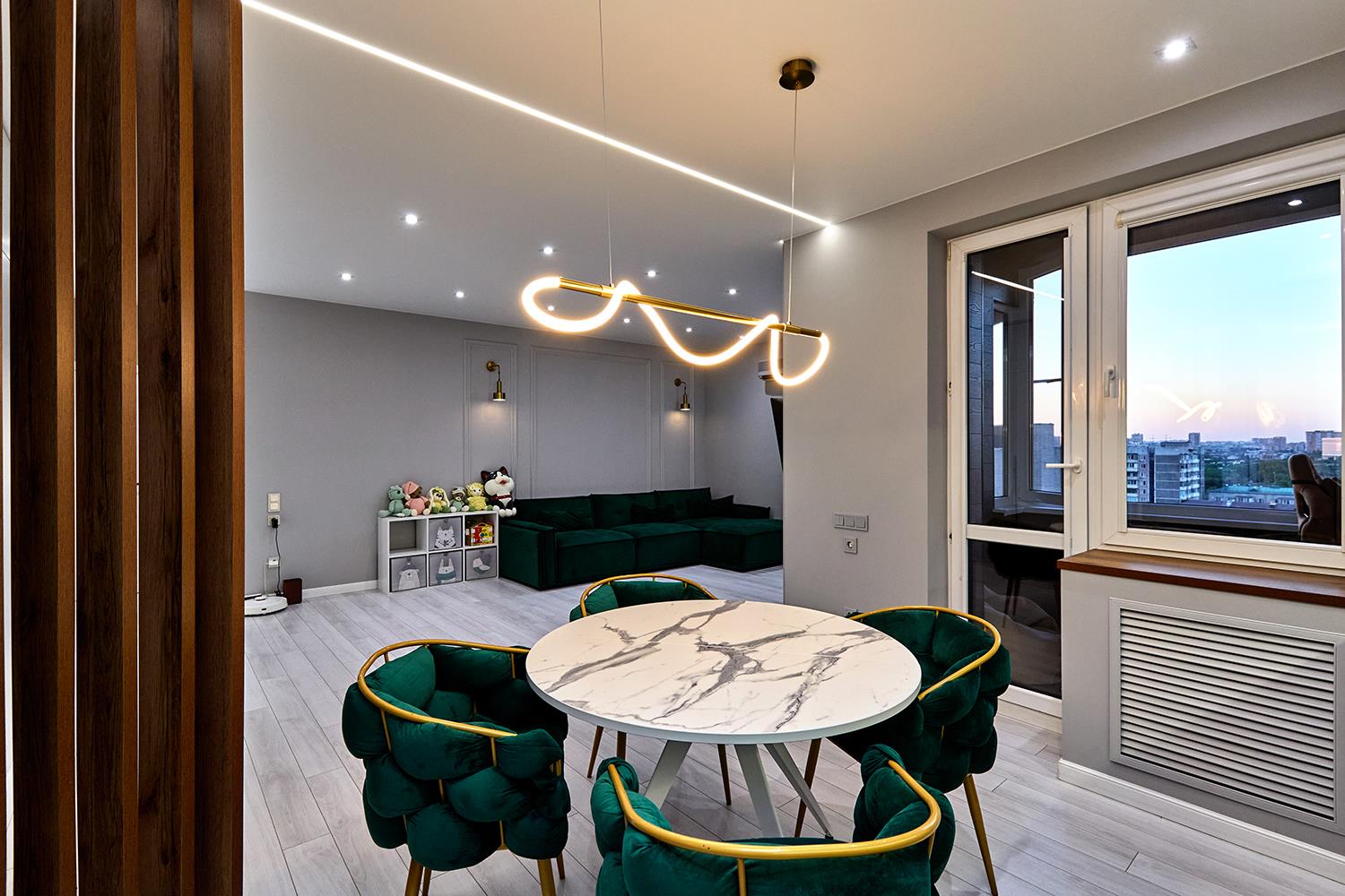 Фото №5: 2-комнатная квартира 80 м² - Краснодар, Карасунский внутригородской округ, мкр. Хлопчато-бумажный Комбинат, ул. Уральская, 13