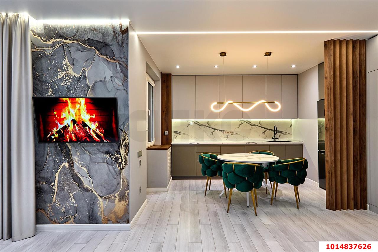 Фото №1: 2-комнатная квартира 80 м² - Краснодар, Хлопчато-бумажный Комбинат, ул. Уральская, 13