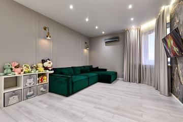 Фото №3: 2-комнатная квартира 75 м² - Краснодар, мкр. Хлопчато-бумажный Комбинат, ул. Уральская, 13