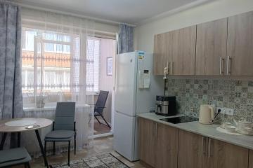 Фото №1: 1-комнатная квартира 42 м² - Российский, мкр. Прикубанский внутригородской округ, ул. Ратной Славы, 48