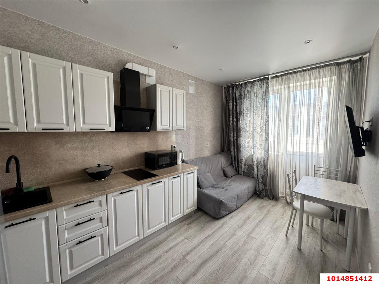 Фото №1: 1-комнатная квартира 30 м² - Новая Адыгея, жилой комплекс Мята, ул. Бжегокайская, 23/1Ак3