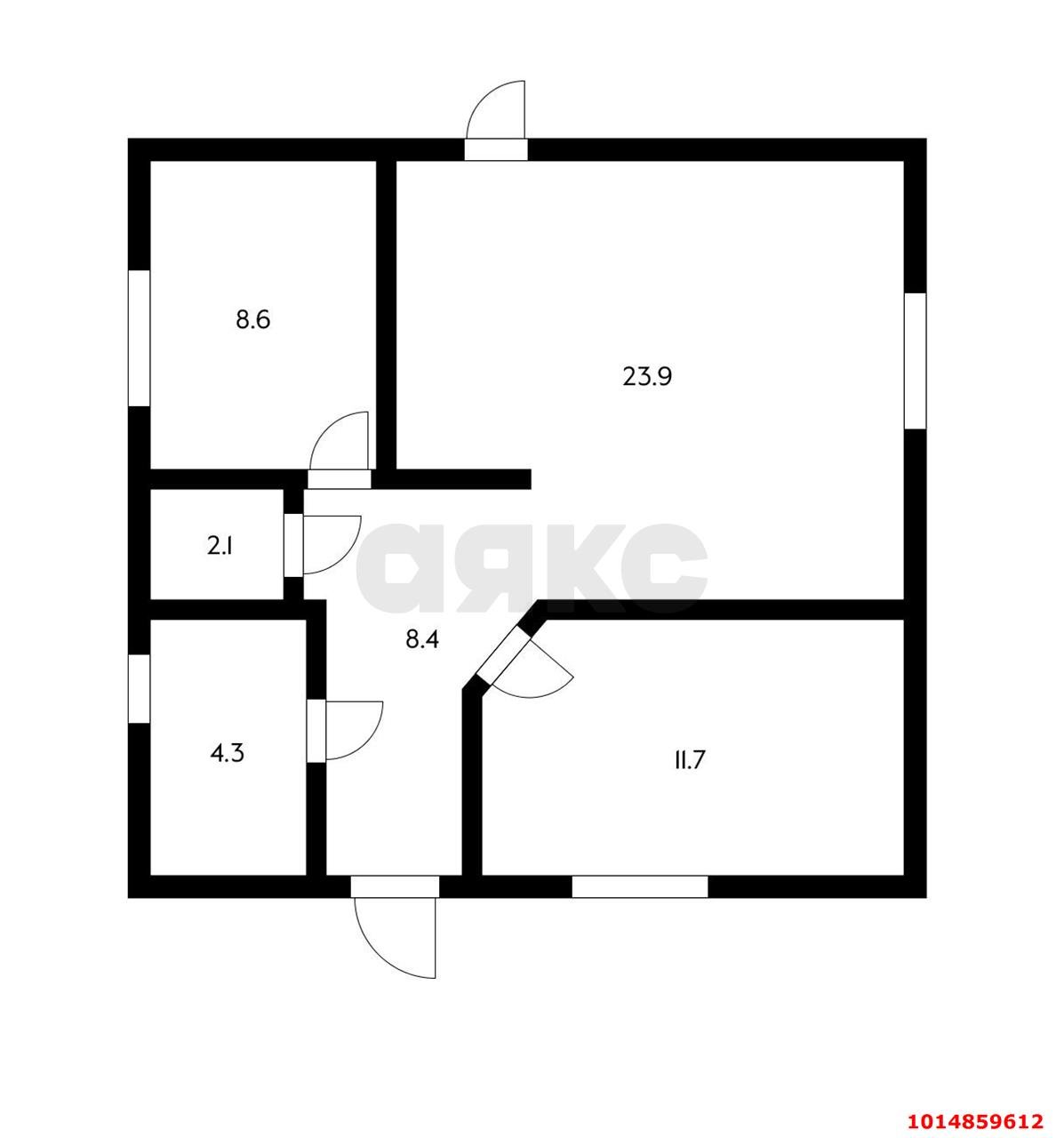 Фото №8: Дом 60 м² + 4 сот. - СНТ Строитель, Прикубанский внутригородской округ