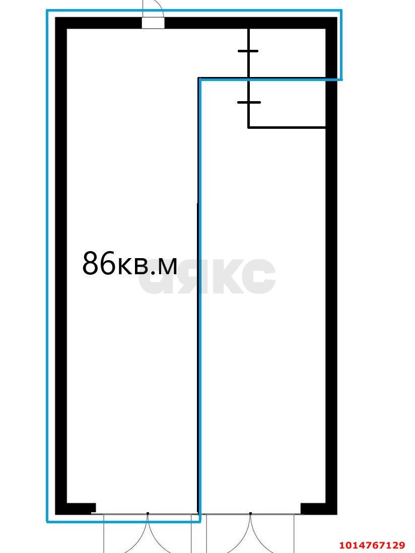 Фото №2: Торговое помещение 86 м² - Краснодар, Северный, ул. Пригородная, 13