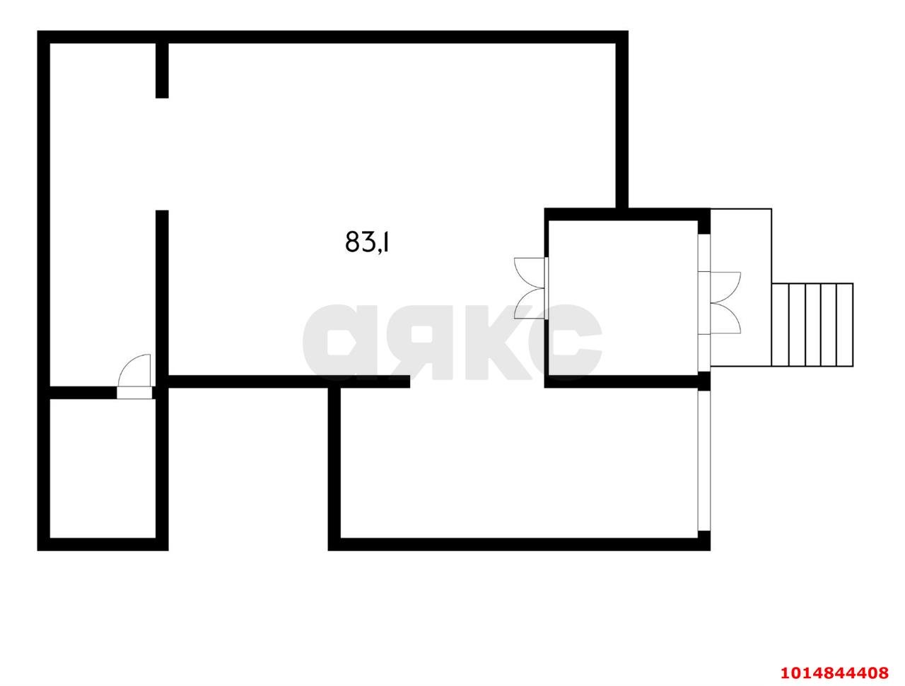 Фото №2: Торговое помещение 84 м² - Краснодар, жилой комплекс Победа-2, ул. Цезаря Куникова, 35