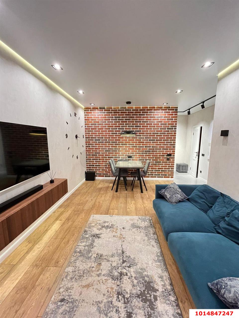 Фото №1: 1-комнатная квартира 45 м² - Краснодар, Карасунский внутригородской округ, Хлопчато-бумажный Комбинат, мкр. жилой комплекс Галактика, ул. Уральская, 71к1