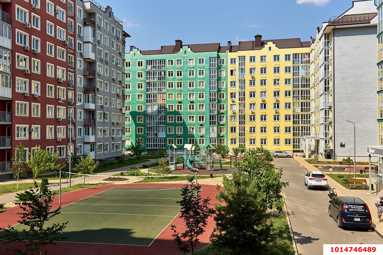 Фото №2: 1-комнатная квартира 39 м² - Краснодар, жилой комплекс Европа-Сити, ул. Карпатская, 1