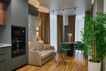 Фото №1: 1-комнатная квартира 49 м² - Краснодар, мкр. ЖК Краснодар Сити, ул. Шоссе Нефтяников, 18к4