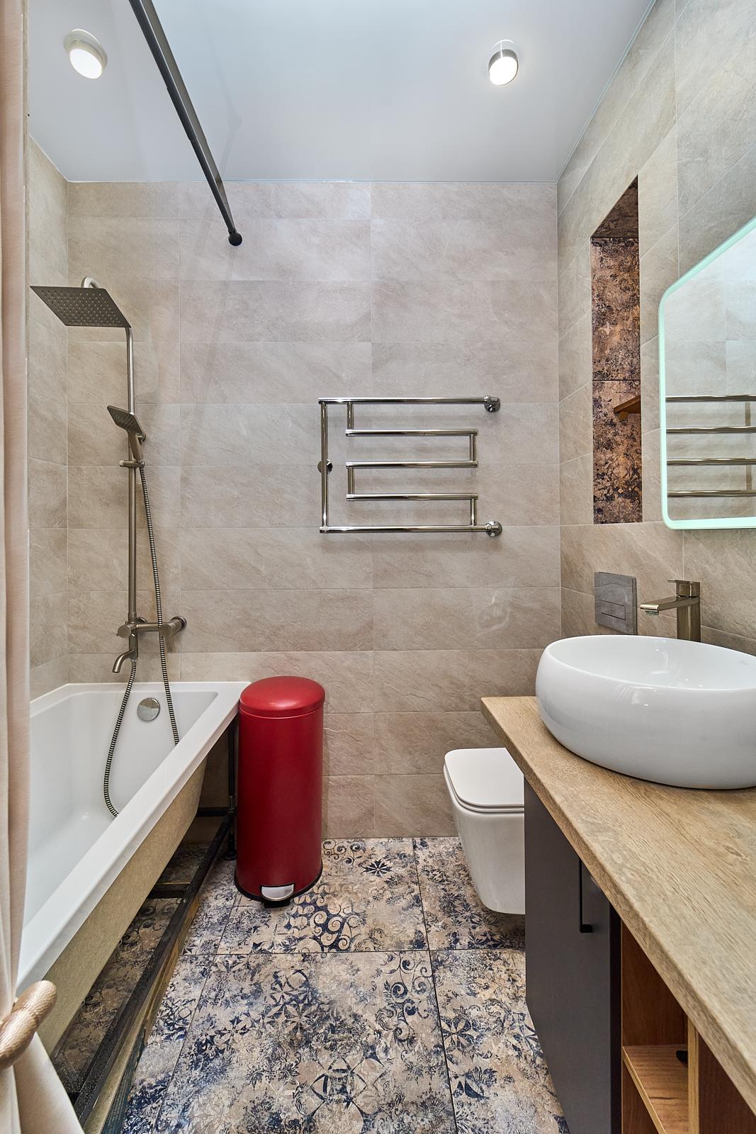 Фото №12: 1-комнатная квартира 43 м² - Краснодар, Прикубанский внутригородской округ, Молодёжный, мкр. жилой комплекс Абрикос, ул. 5-я Дорожная, 68к2