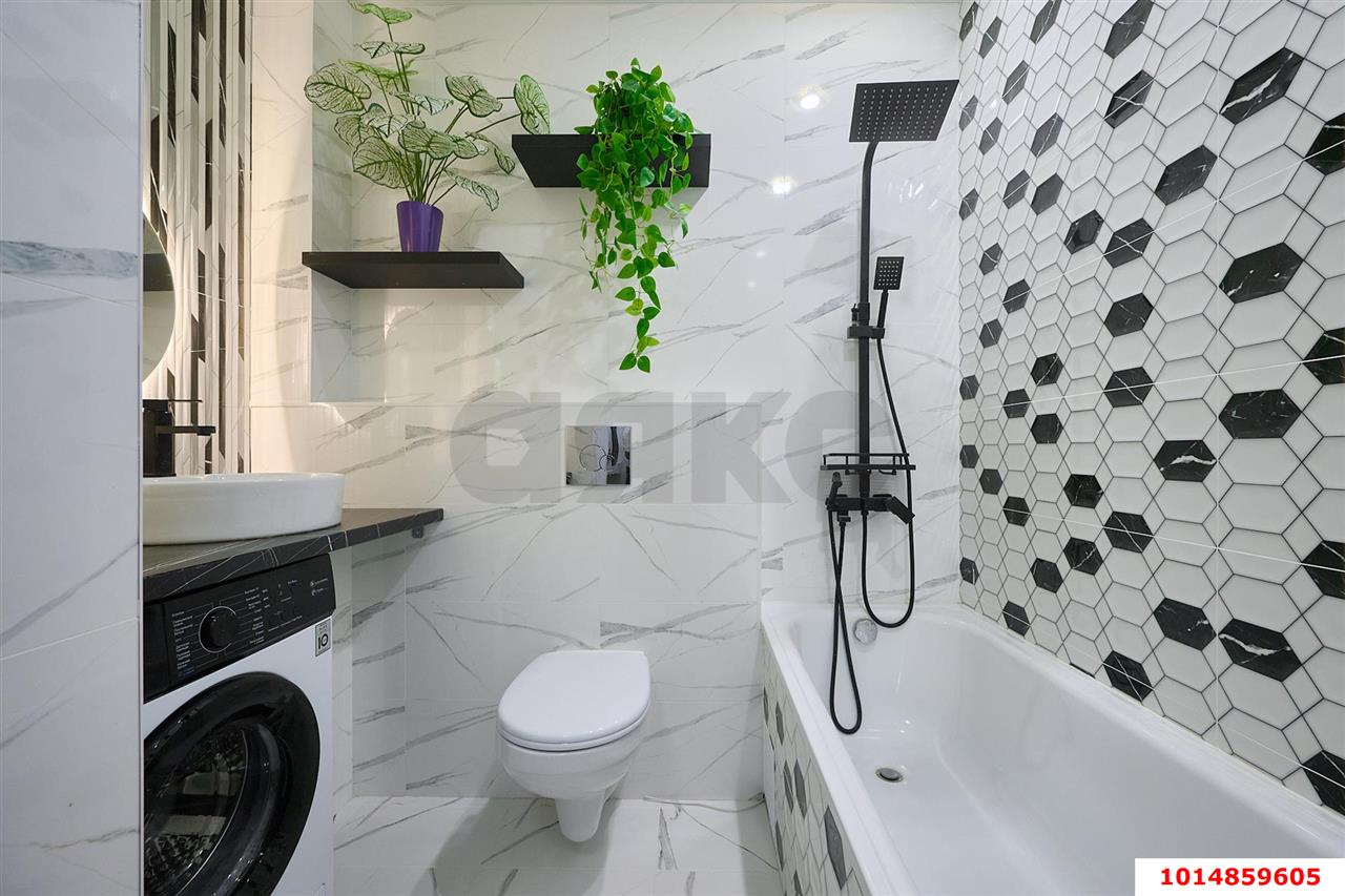 Фото №11: 1-комнатная квартира 34 м² - Краснодар, имени Петра Метальникова, ул. Петра Метальникова, 36