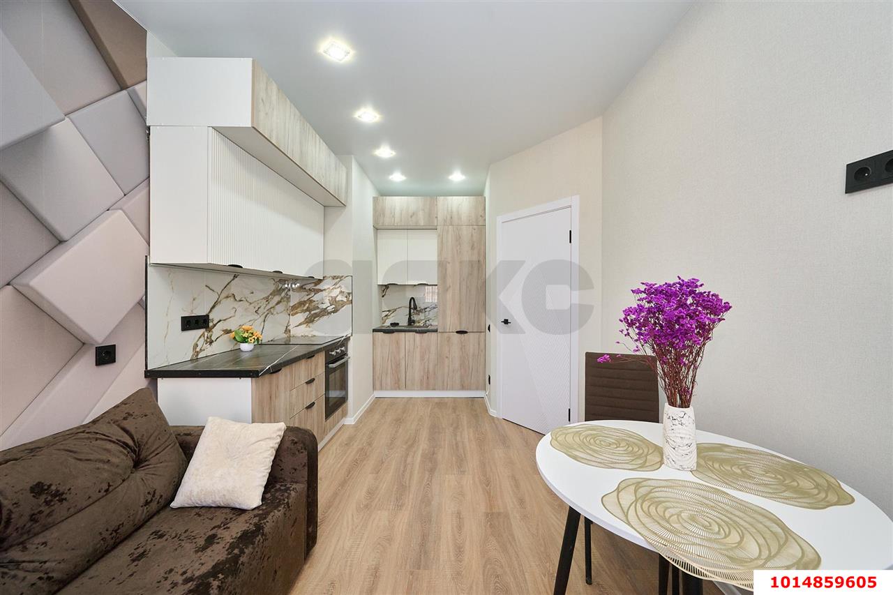 Фото №3: 1-комнатная квартира 34 м² - Краснодар, имени Петра Метальникова, ул. Петра Метальникова, 36