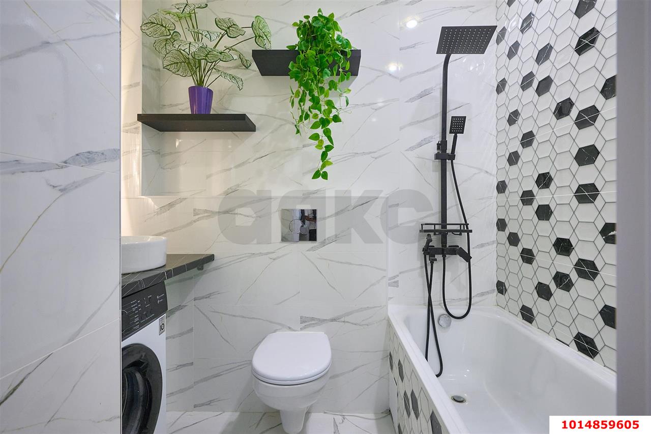 Фото №13: 1-комнатная квартира 34 м² - Краснодар, имени Петра Метальникова, ул. Петра Метальникова, 36