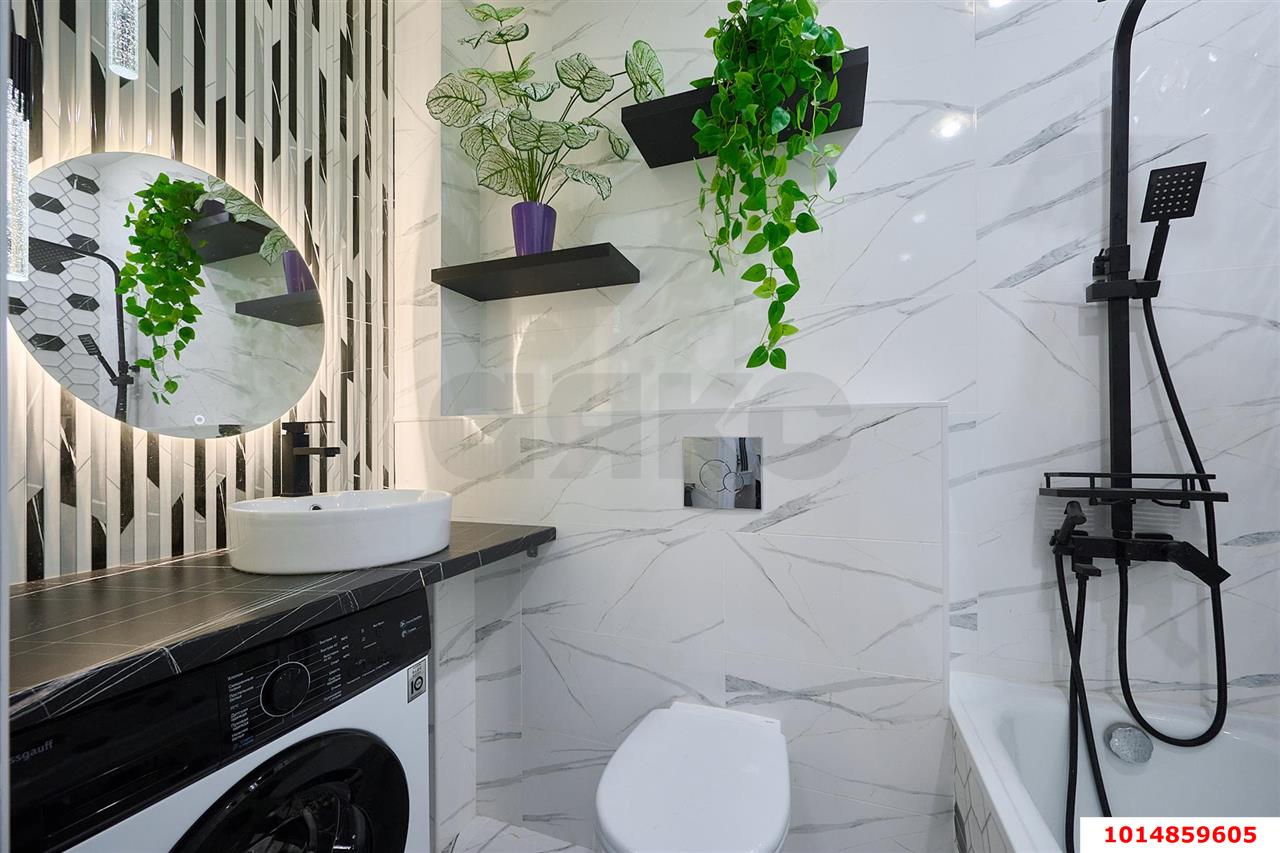 Фото №12: 1-комнатная квартира 34 м² - Краснодар, имени Петра Метальникова, ул. Петра Метальникова, 36