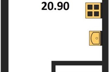 Фото №1: Студия 20 м² - Краснодар, мкр. Прикубанский внутригородской округ, 