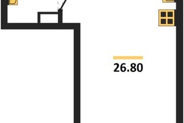Фото №1: Студия 26 м² - Краснодар, мкр. Прикубанский внутригородской округ, 