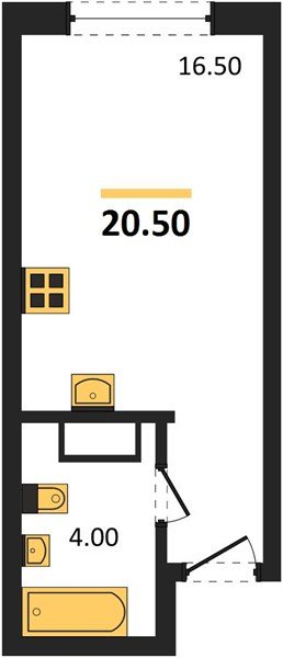 Фото №1: Студия 20 м² - Краснодар, Догма Парк, мкр. Прикубанский внутригородской округ