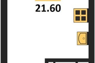 Фото №1: Студия 21 м² - Краснодар, мкр. Прикубанский внутригородской округ, 