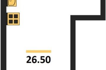 Фото №1: Студия 26 м² - Краснодар, мкр. Догма Парк, 