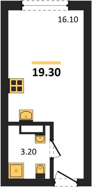 Фото №1: Студия 19 м² - Краснодар, Прикубанский внутригородской округ, мкр. Догма Парк