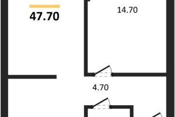 Фото №1: 1-комнатная квартира 47 м² - Краснодар, мкр. Догма Парк, 