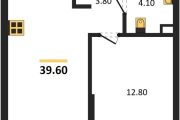 Фото №1: 1-комнатная квартира 39 м² - Краснодар, мкр. Прикубанский внутригородской округ, 