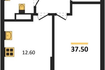 Фото №1: 1-комнатная квартира 37 м² - Краснодар, мкр. Прикубанский внутригородской округ, 