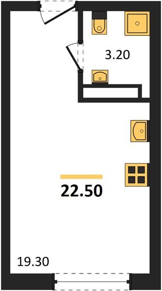 Фото №1: Студия 22 м² - Краснодар, Догма Парк, мкр. Прикубанский внутригородской округ
