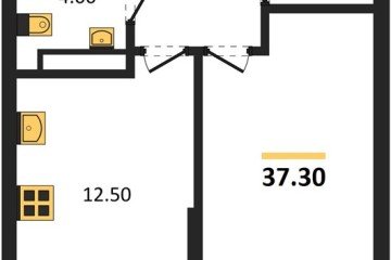 Фото №1: 1-комнатная квартира 37 м² - Краснодар, мкр. Прикубанский внутригородской округ, 