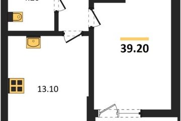 Фото №1: 1-комнатная квартира 39 м² - Краснодар, мкр. Прикубанский внутригородской округ, 