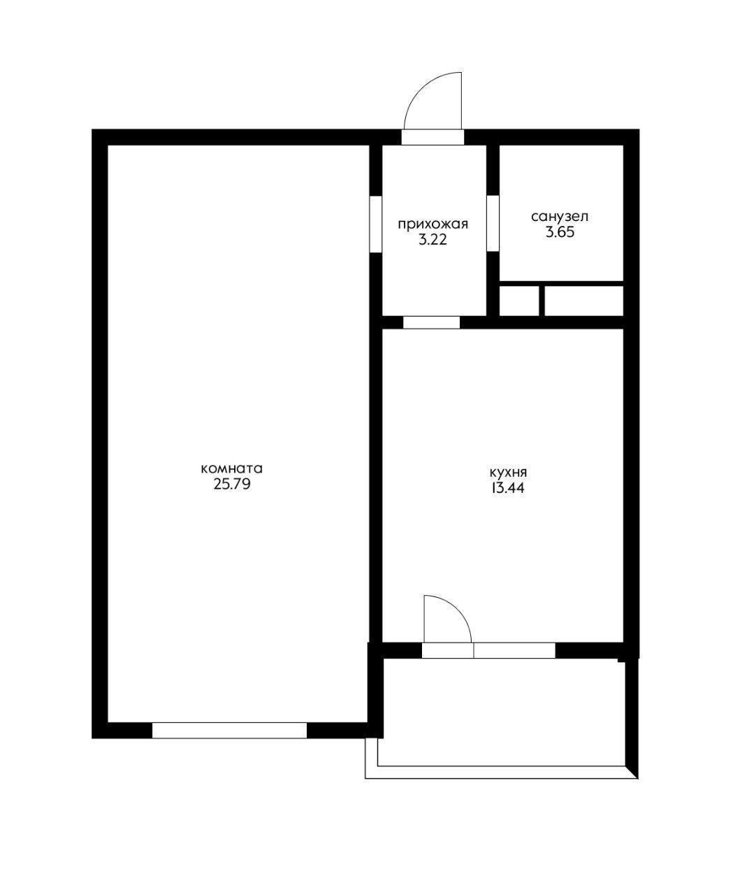 Фото №11: 1-комнатная квартира 50 м² - Краснодар, ЖК Покровский, Центральный внутригородской округ, жилой комплекс Покровский, Покровка, мкр. Центральный, ул. Фабричная, 10