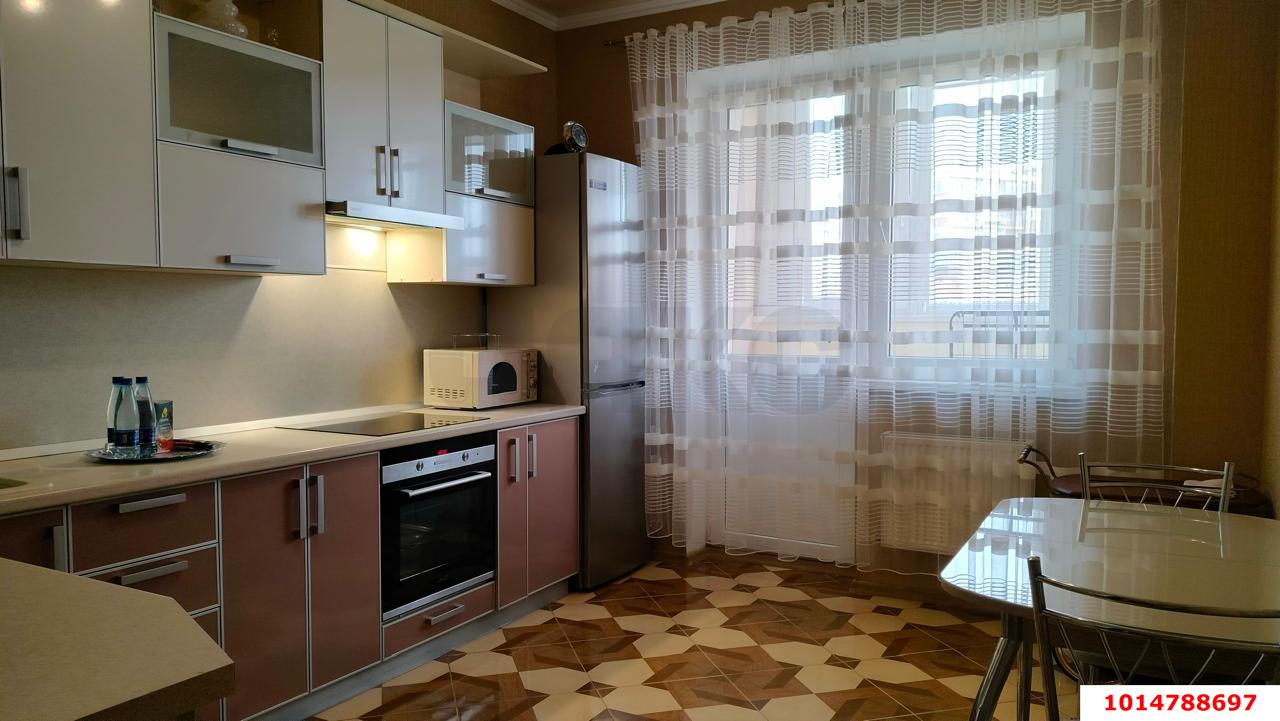 Фото №2: 1-комнатная квартира 48 м² - Краснодар, Прикубанский внутригородской округ, Фестивальный, мкр. Солнечный, ул. Памяти Чернобыльцев, 6