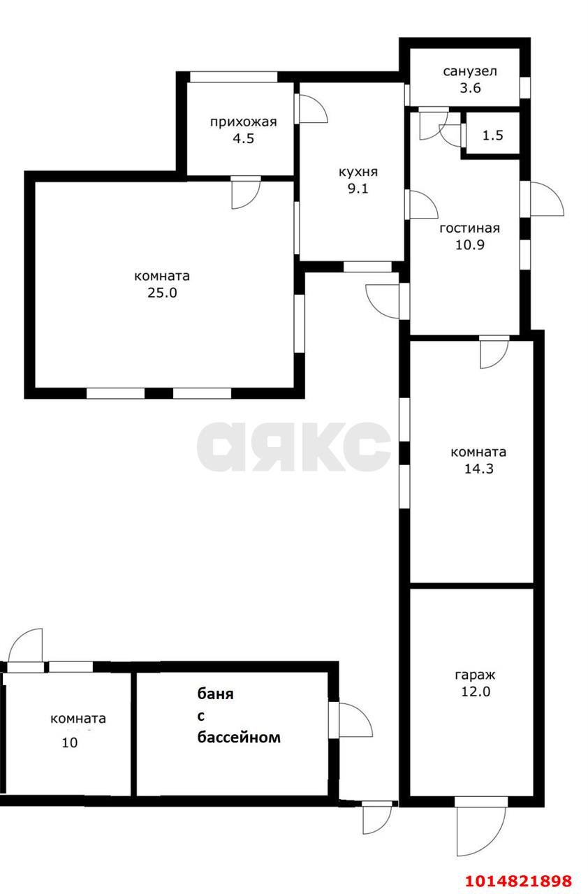 Фото №16: Дом 65 м² + 2.26 сот. - Краснодар, Краевая Клиническая Больница, пр-д Российский