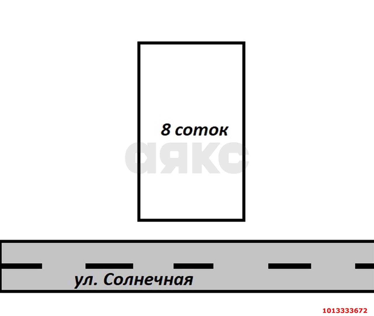 Фото №2: Земельный участок 8 сот. - садовое некоммерческое товарищество Авиатор, мкр. Прикубанский внутригородской округ, ул. Солнечная, 131