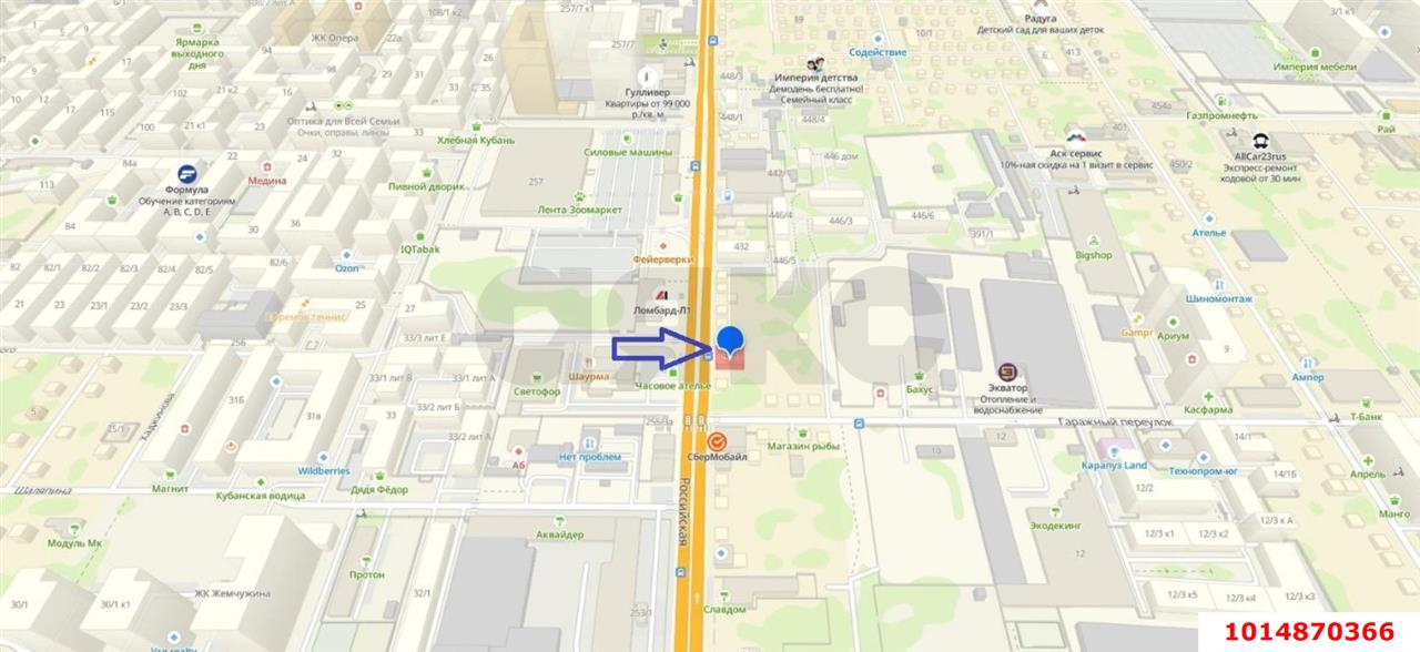 Фото №3: Коммерция 108 м² - Краснодар, Прикубанский внутригородской округ, Калинино, мкр. Завод Радиоизмерительных Приборов, ул. Российская, 418