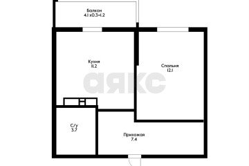 Фото №3: 1-комнатная квартира 35 м² - Краснодар, мкр. жилой комплекс Ракурс, ул. имени Героя Ростовского, 8к2