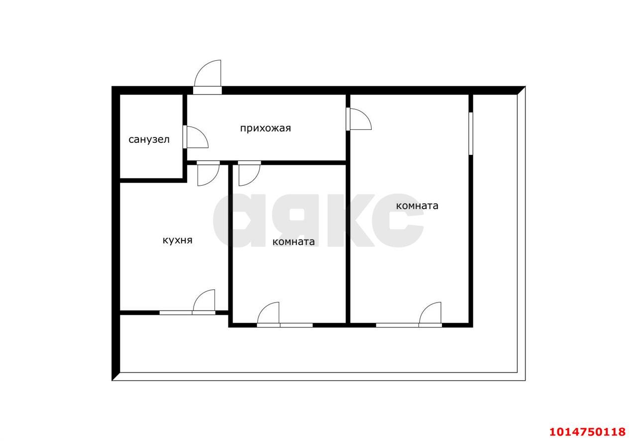 Фото №12: 2-комнатная квартира 52 м² - Краснодар, ЖК Победный, ул. Евгении Жигуленко, 13к2