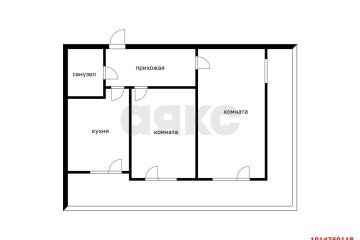 Фото №1: 2-комнатная квартира 52 м² - Краснодар, мкр. ЖК Победный, ул. Евгении Жигуленко, 13к2