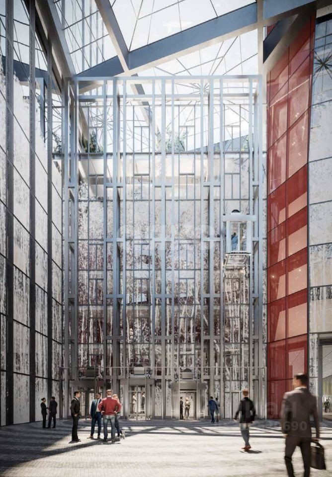 Фото №2: Коммерция 445 м² - Москва, бизнес-центр Айсити, пр-д Шмитовский, 37с2