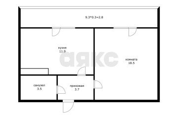 Фото №5: 1-комнатная квартира 37 м² - Краснодар, мкр. жилой комплекс Грани, ул. Западный Обход, 45к5